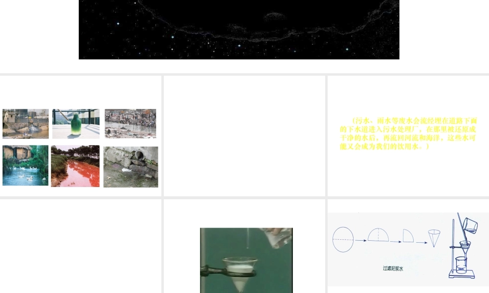 八年级科学上册《水的利用和保护》课件3 浙教版