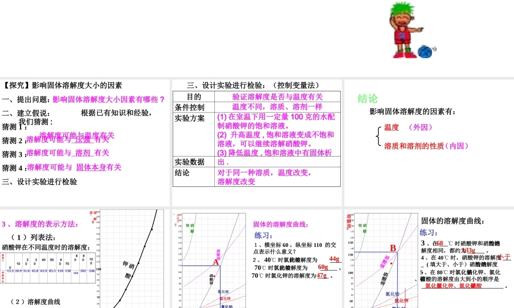 八年级科学上册《物质在水中的溶解》课件2 浙教版