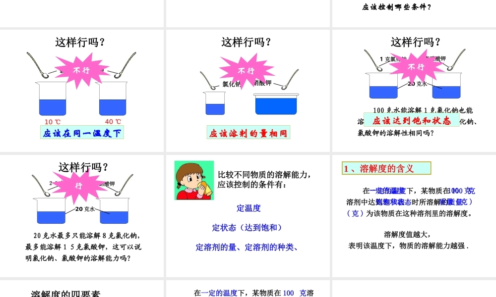 八年级科学上册《物质在水中的溶解》课件11 浙教版