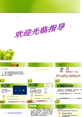 八年级科学下册 第3章 第4节 二氧化碳课件 浙教版-浙教版初中八年级下册自然科学课件