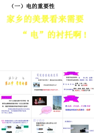 八年级科学下册 3.2常用电器课件 华师大版