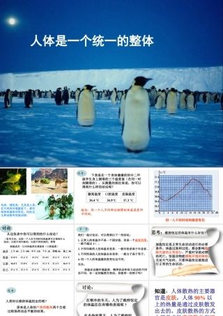 八年级科学下册 第7章 生命活动的调节 4 人体是一个统一的整体课件（2） 华东师大版-华东师大版初中八年级下册自然科学课件