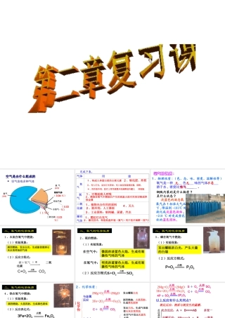 八年级科学下册 第2章 空气与生命复习课件 浙教版-浙教版初中八年级下册自然科学课件