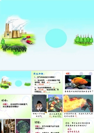 八年级科学下册：第2章第6节 自然界中氧和碳的循环课件（第一课时）3（浙教版）