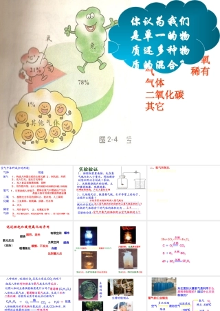 八年级科学下册第2章 空气与生命 课件浙教版(一)