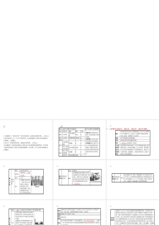 安徽省中考历史 第一部分 教材知识梳理 模块五 世界近代史 主题四 两次工业革命复习课件-人教版初中九年级全册历史课件