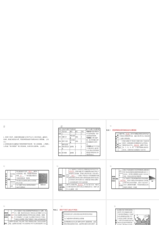 安徽省中考历史 第一部分 教材知识梳理 模块一 中国古代史 主题五 统一多民族国家的巩固和社会的危机复习课件-人教版初中九年级全册历史课件