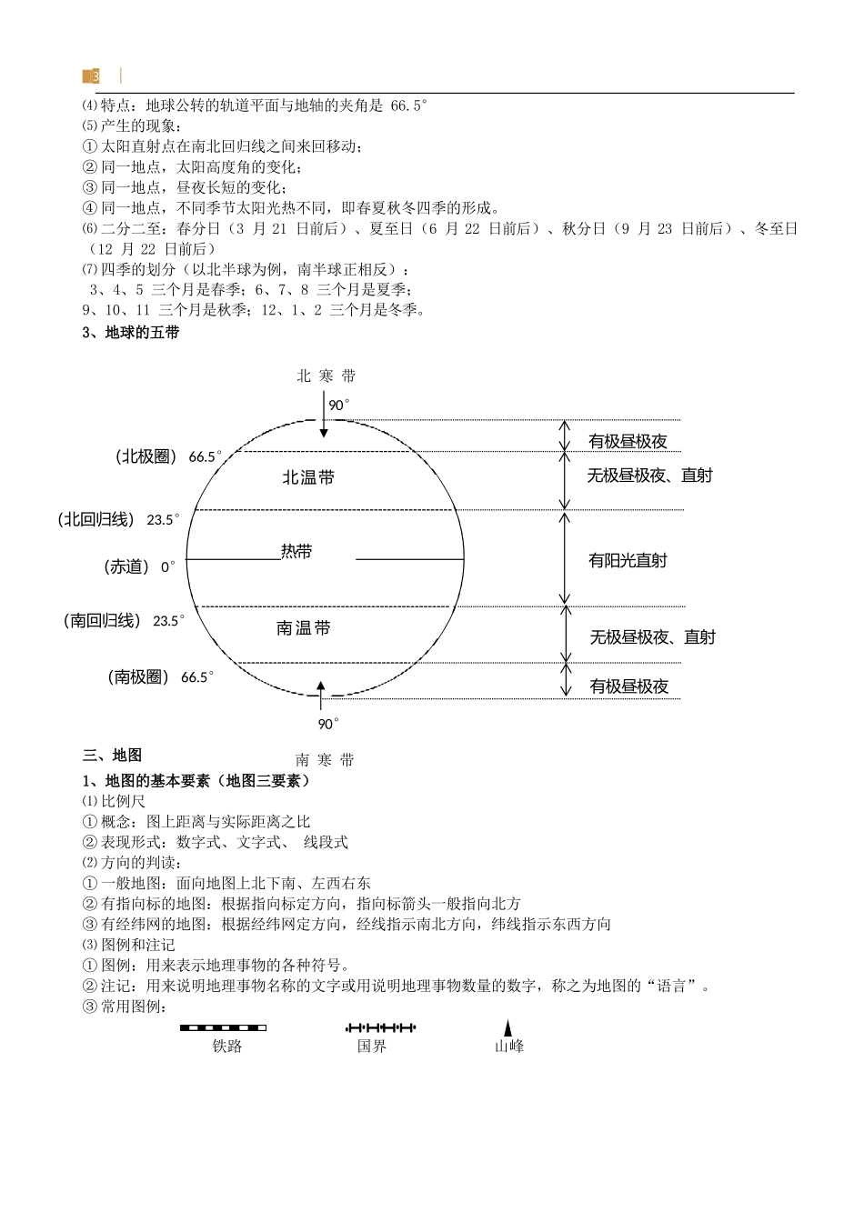 初中地理知识点总结完整_第3页