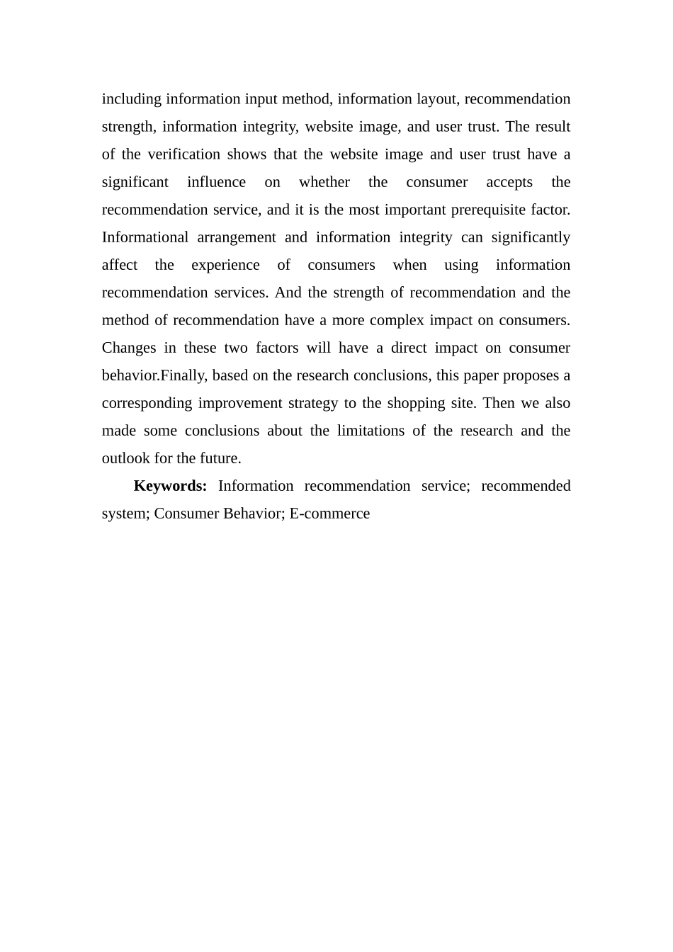 大数据背景下信息推荐服务对消费者行为的影响研究分析   工商管理专业_第3页