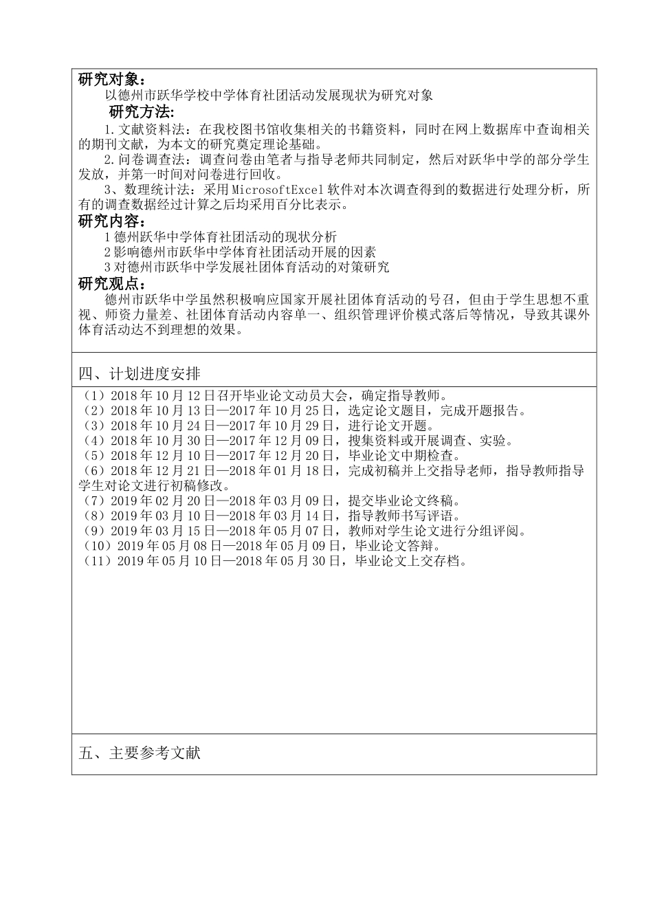 德州市跃华学校初中部社团发展现状的调查研究分析   教育教学专业_第3页
