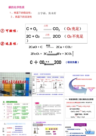 安徽省合肥市肥西县刘河乡九年级化学上册 6.2 二氧化碳制取的研究课件 （新版）新人教版-（新版）新人教版初中九年级上册化学课件