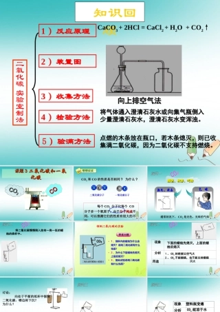 安徽省合肥市肥西县刘河乡九年级化学上册 6.3 二氧化碳与一氧化碳课件 （新版）新人教版-（新版）新人教版初中九年级上册化学课件