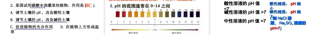 安徽省合肥市肥西县刘河乡九年级化学下册 10.2 酸碱中和反应课件 （新版）新人教版-（新版）新人教版初中九年级下册化学课件