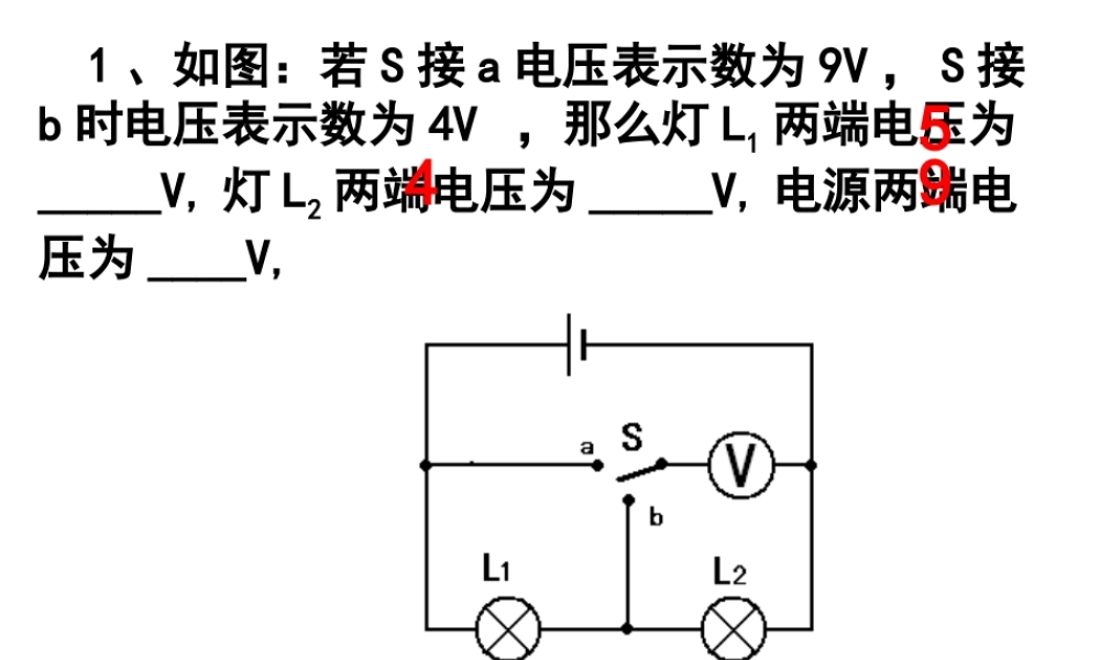 安徽省中考物理 电路故障分析复习课件-人教版初中九年级全册物理课件