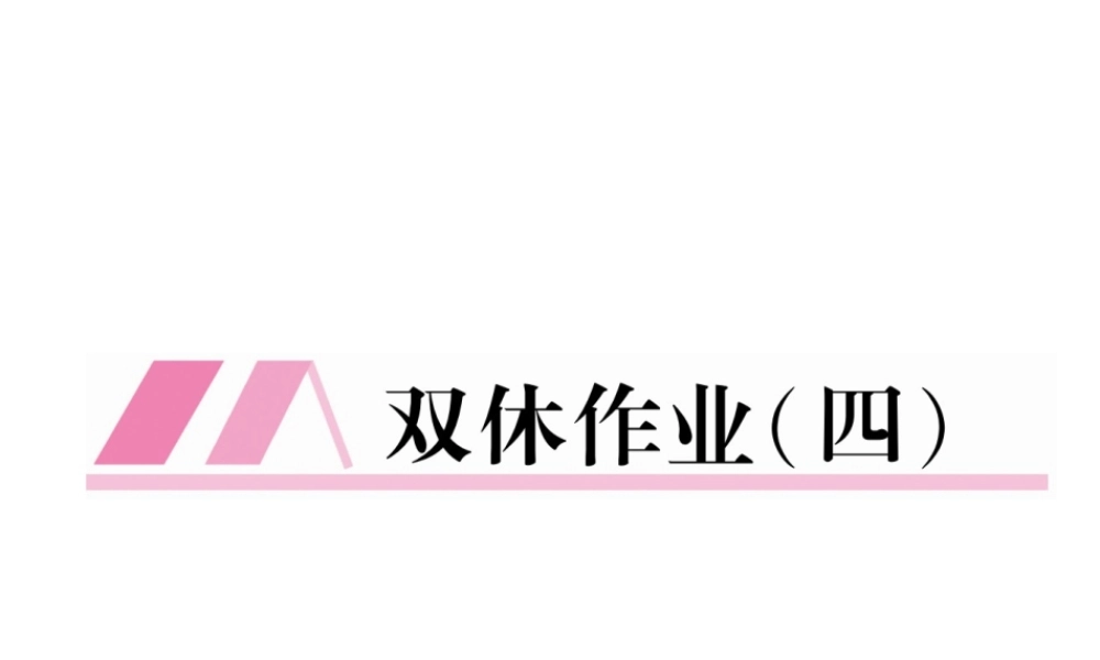 （云南专版）九年级语文上册 双休作业四课件 新人教版-新人教版初中九年级上册语文课件
