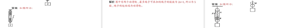 安徽省中考物理 考前题型过关 专题二 题型三 力学作图课件-人教版初中九年级全册物理课件