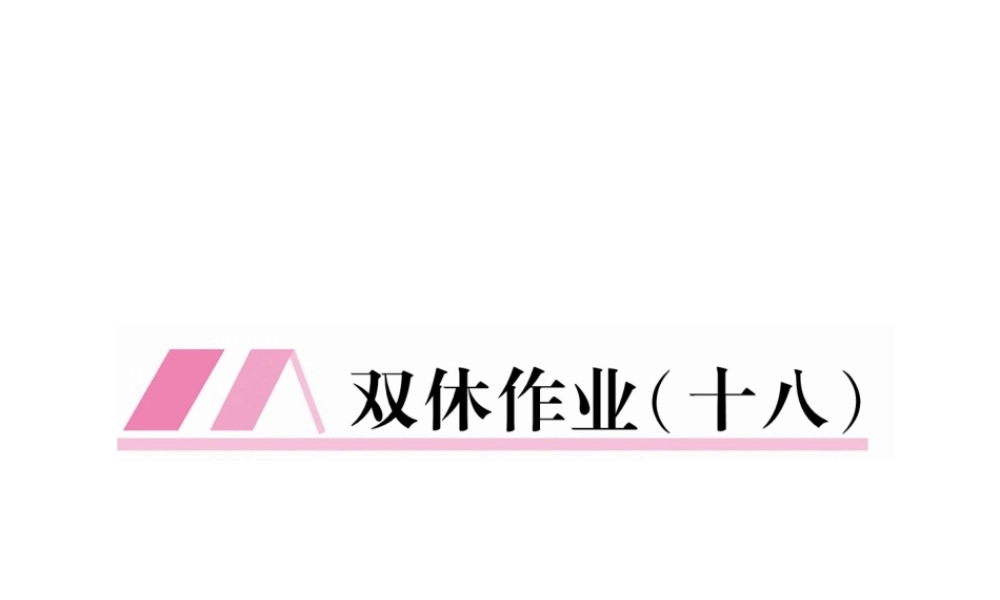 （云南专版）九年级语文下册 双休作业十八课件 新人教版-新人教版初中九年级下册语文课件