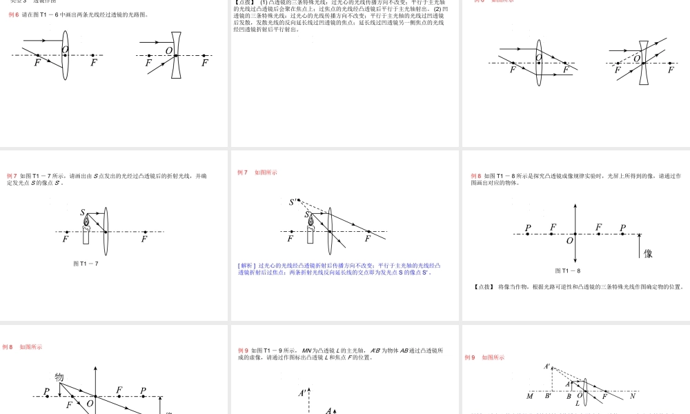 安徽省中考物理 题型训练（一）作图、识图专题复习课件-人教版初中九年级全册物理课件