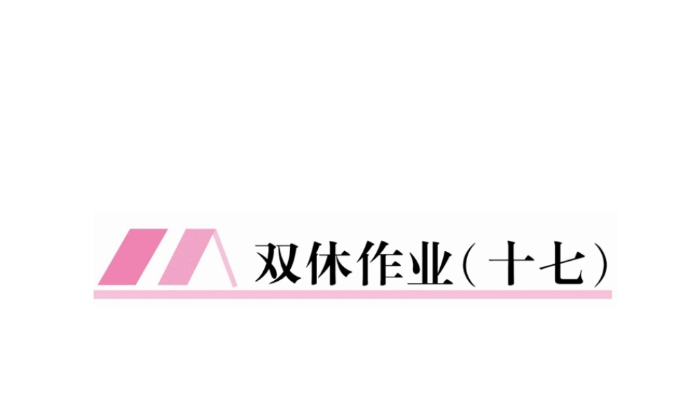 （云南专版）九年级语文下册 双休作业十七课件 新人教版-新人教版初中九年级下册语文课件