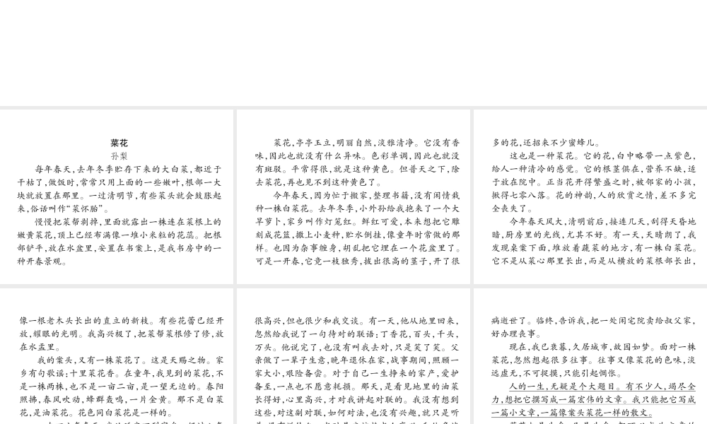 （云南专版）九年级语文下册 双休作业十四课件 新人教版-新人教版初中九年级下册语文课件