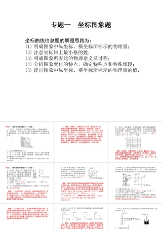 安徽省中考物理 专题复习一 坐标图象题课件-人教版初中九年级全册物理课件