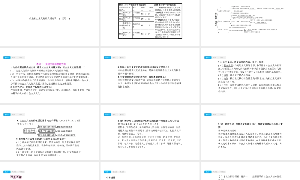 安徽省中考政治一轮复习 九全 第三单元 融入社会 肩负使命（第3课时）课件-人教版初中九年级全册政治课件