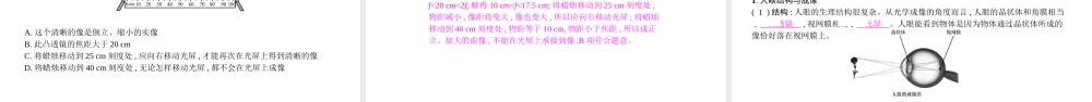 安徽省中考物理一轮复习 模块二 光学 专题二 透镜及其应用课件-人教版初中九年级全册物理课件