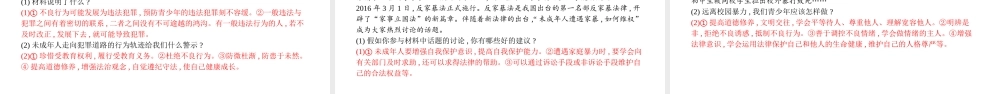 安徽省中考政治总复习 专题九 关爱未成年人 你我共同保护课件-人教版初中九年级全册政治课件