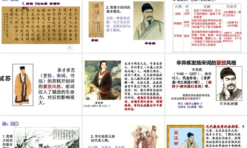 （2016年秋季版）2017七年级历史下册 第二单元 第12课 宋元时期的都市和文化课件