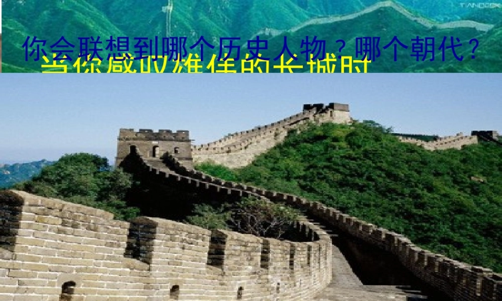 （2016年秋季版）安徽省泗县中学七年级历史上册 第10课 秦始皇开创大一统基业课件 北师大版