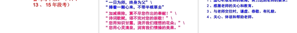 （2016年秋季版）七年级道德与法治下册 第二单元 跨越代沟 第五课 理解老师 第1框 阳光下最灿烂的职业课件 教科版