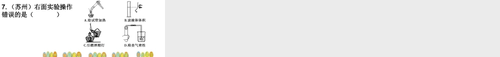 安徽省枞阳县钱桥初级中学九年级化学上册 第一单元 走进化学世界复习课件 （新版）新人教版