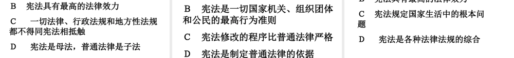 安徽省大顾店初级中学八年级政治下册 5.3 宪法保障公民权利课件 粤教版