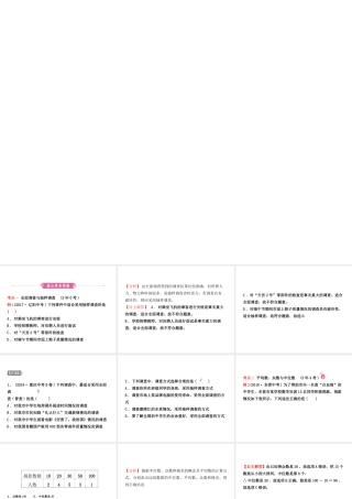 （东营专版）中考数学复习 第八章 统计与概率 第一节 统计课件-人教版初中九年级全册数学课件