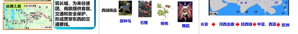 （2016年秋季版）七年级历史上册 第14课 沟通中外文明的“丝绸之路”课件 新人教版