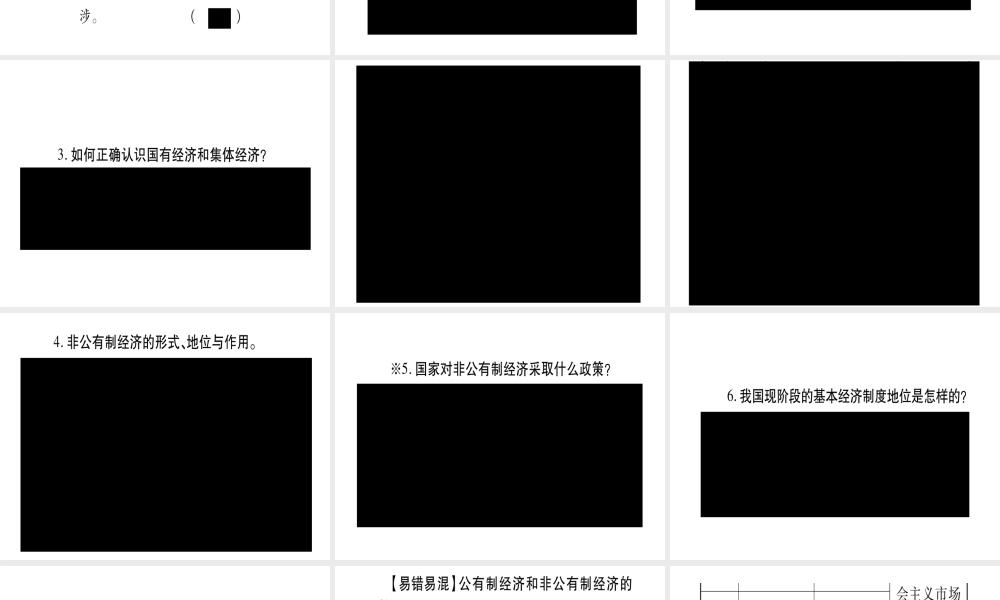 （云南专版）中考道德与法治总复习 八下 第3单元 人民当家做主课件-人教版初中九年级全册政治课件