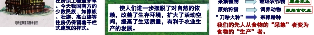 （2016年秋季版）七年级历史上册 第一单元 第2课 原始农耕生活课件 新人教版