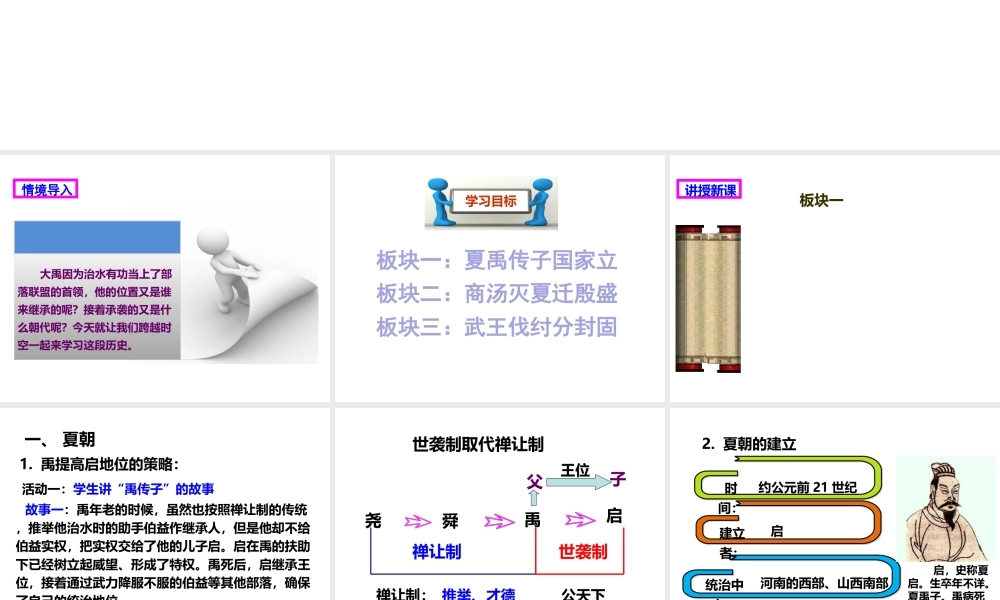 （2016年秋季版）七年级历史上册 第二单元 第4课 国家的产生和早期发展课件 川教版