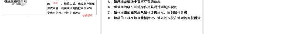 （东营专版）中考物理总复习 第二十章 电与磁课件-人教版初中九年级全册物理课件