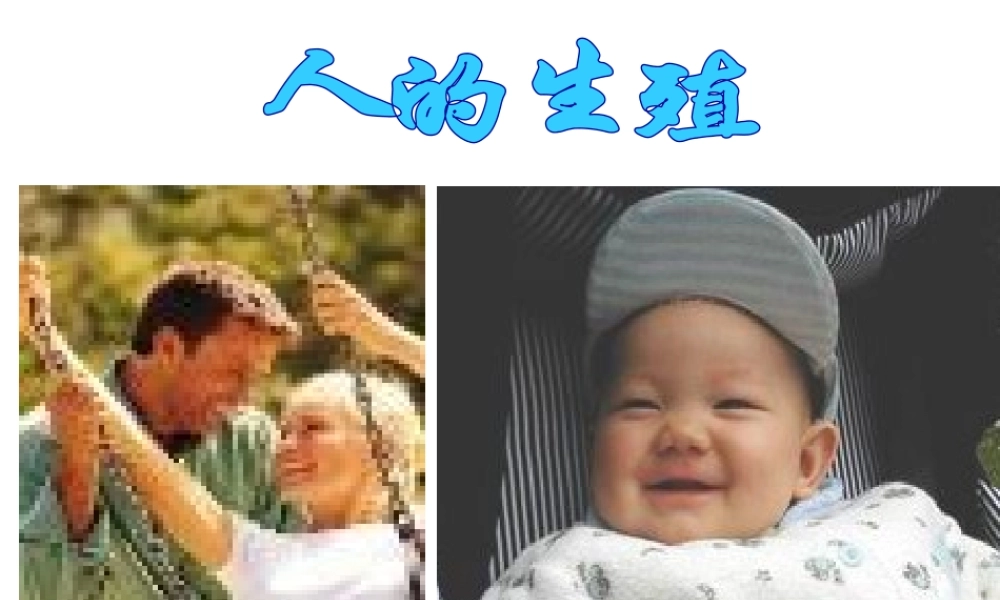 安徽省合肥市长丰县七年级生物下册 4.1.2《人的生殖》课件1 （新版）新人教版-（新版）新人教版初中七年级下册生物课件