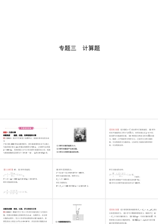 （东营专版）中考物理总复习 专题三课件-人教版初中九年级全册物理课件