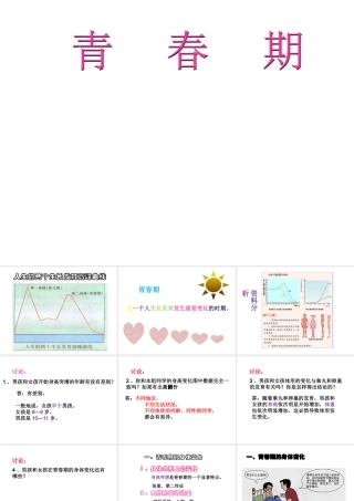 安徽省合肥市长丰县七年级生物下册 4.1.3《青春期》课件3 （新版）新人教版-（新版）新人教版初中七年级下册生物课件