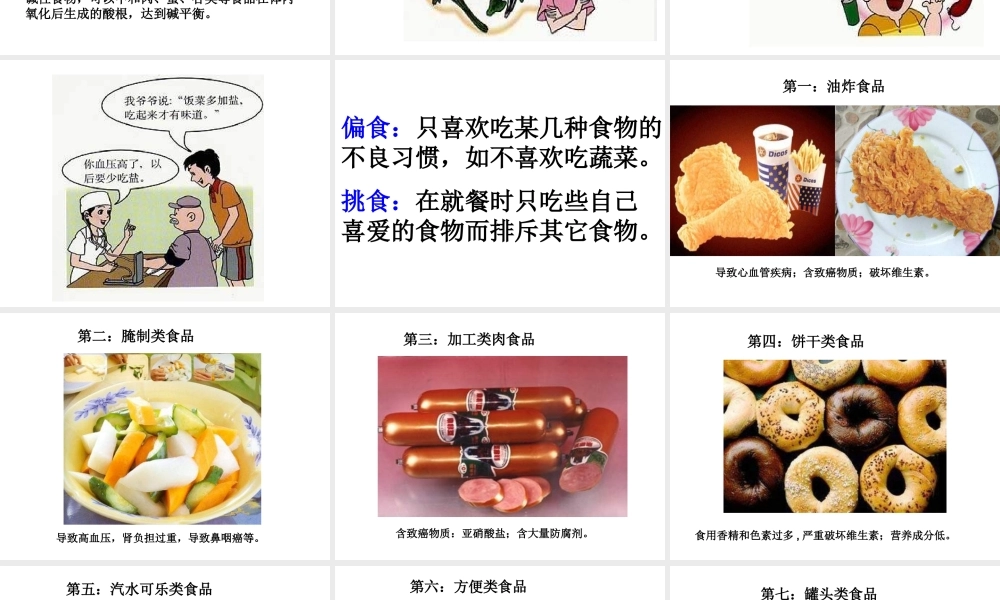 安徽省合肥市长丰县七年级生物下册 4.2.3《合理营养与食品安全》课件2 （新版）新人教版-（新版）新人教版初中七年级下册生物课件