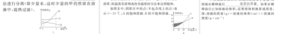 （云南专用）中考化学总复习 第九单元 溶液课件-人教版初中九年级全册化学课件