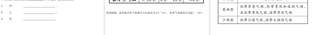 （云南专版）中考地理总复习 七上 第三章 天气与气候课件-人教版初中九年级全册地理课件