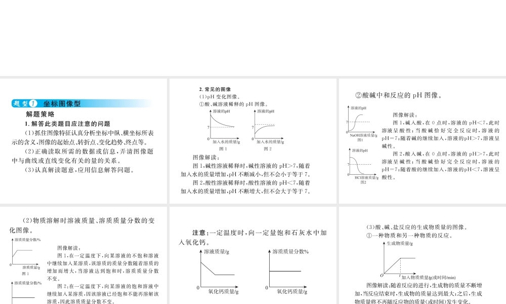（云南专用）中考化学总复习 图像标签题课件-人教版初中九年级全册化学课件