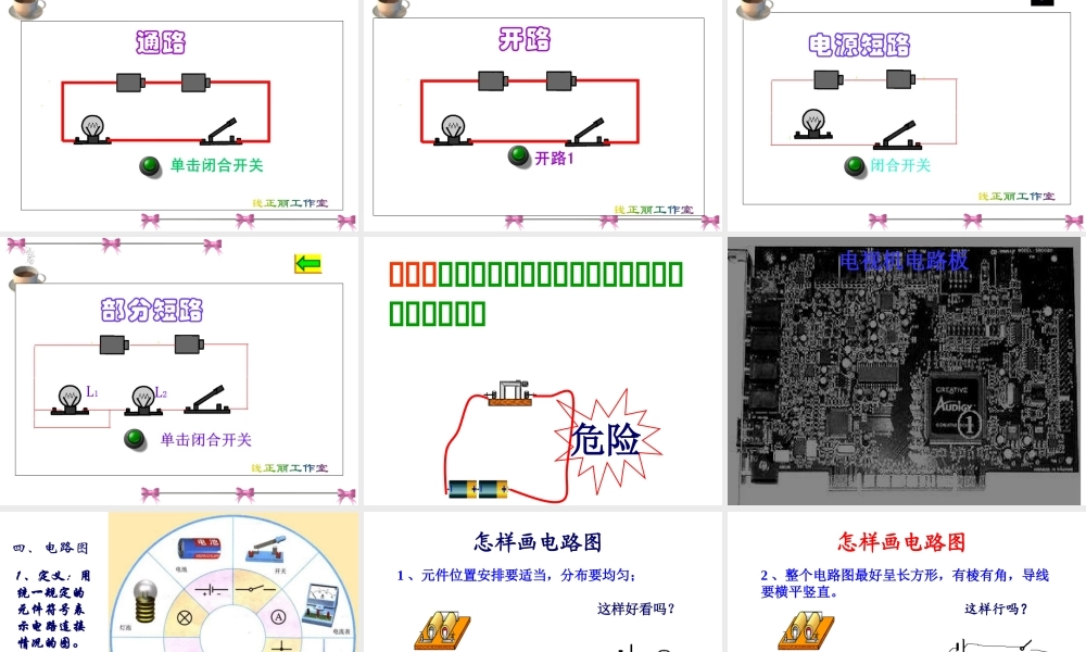 安徽省桐城市嬉子湖九年级物理全册 15.2 电流和电路课件 （新版）新人教版-（新版）新人教版初中九年级全册物理课件