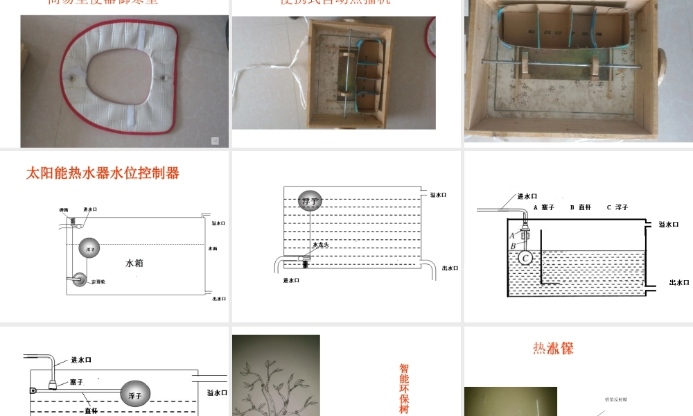 安徽省岳西县中考物理 科技创新 助你成功复习课件-人教版初中九年级全册物理课件