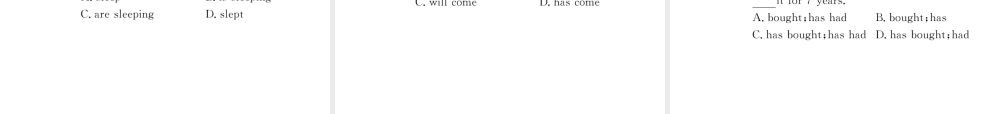 （云南专版）中考英语特训复习 第2编 语法专题突破篇 专题13 时态语态课件-人教版初中九年级全册英语课件