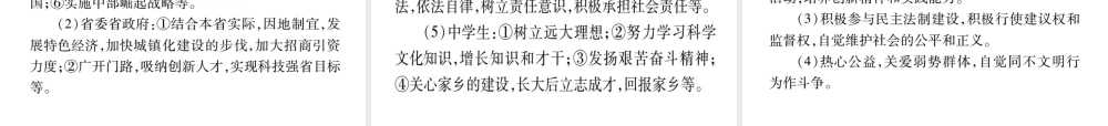 （三省通用）中考政治总复习课件 人民版-人民版初中九年级全册政治课件